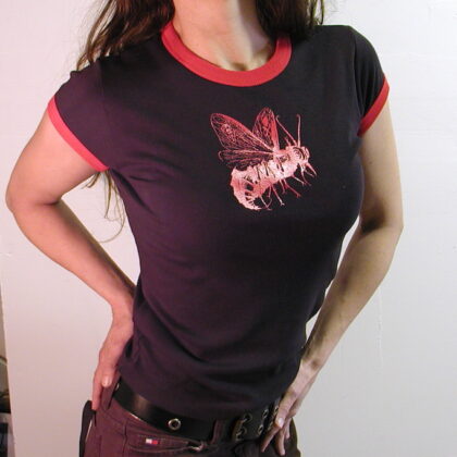Symbology “Red Fly” Women’s T-Shirt – Original Design – Limited New Short Sleeve