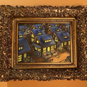 Original Oil Painting "Home" by Sylvia Massy