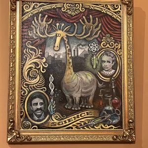 "Science" Original Oil Painting by Sylvia Massy