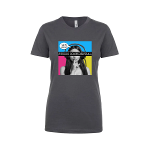 Studio Confidential Logo Grey Girls T-Shirt