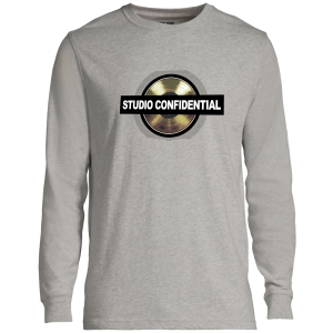 Studio Confidential "Gold Record" Grey Long-Sleeve Shirt