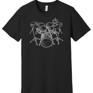 T-Shirt Custom Sylvia-Drawn - Drumkit